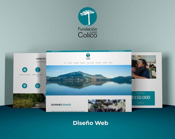 Web Fundación Lago Colico